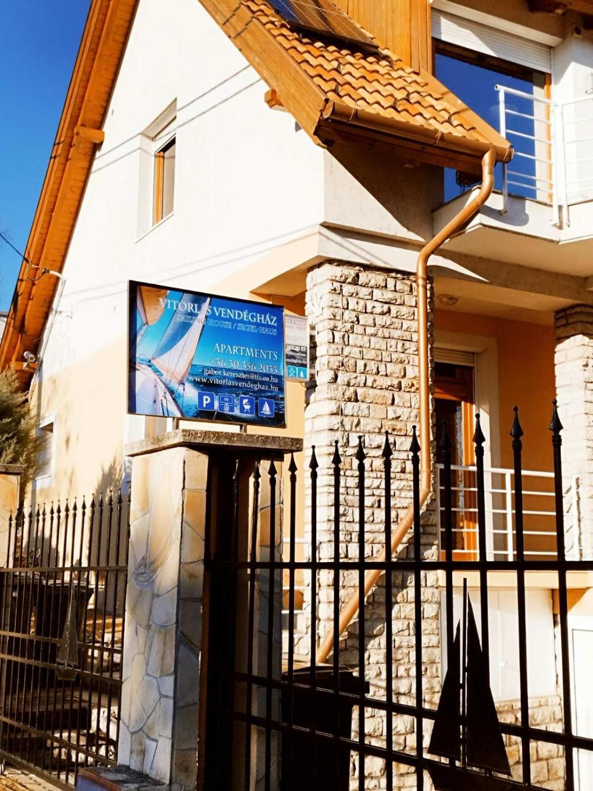 Apartman Vitorlas Vendeghaz Balatonfüred Exterior foto